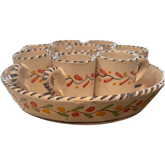 Other - Vintage Artisan Coffee Set from Spain